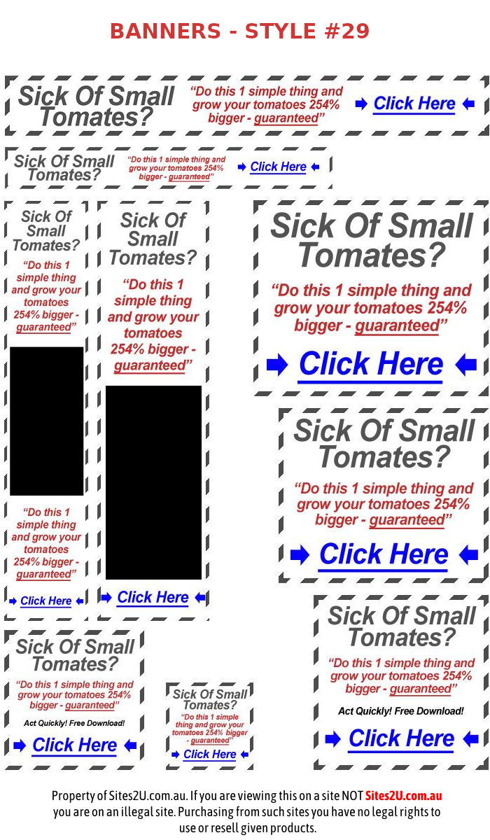 Banner Templates Set - Style #29