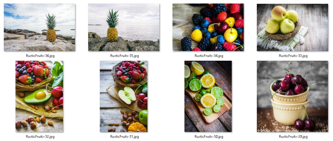 Food Images (36) - Rustic Fruits (Fruit Bundle #2) - Image 2
