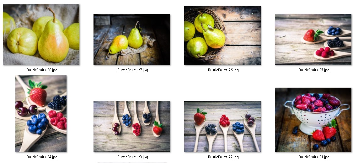 Food Images (36) - Rustic Fruits (Fruit Bundle #2) - Image 3