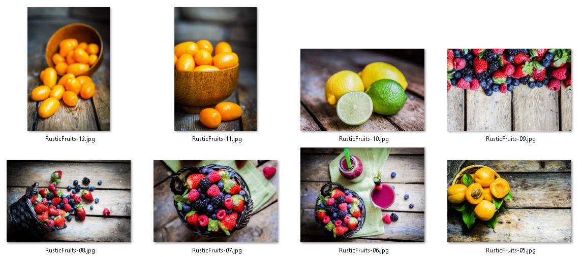 Food Images (36) - Rustic Fruits (Fruit Bundle #2) - Image 5