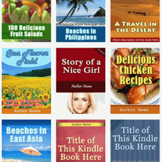 Kindle Covers Templates