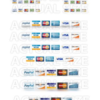 Credit Cards Icons Graphics