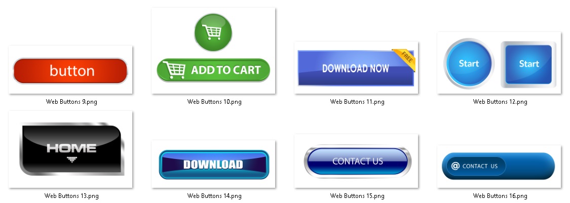 20 CTA Button Design Graphics - Assorted - Image 3