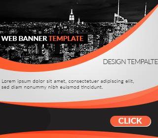 Premium Web Banner Templates Set - Style #1