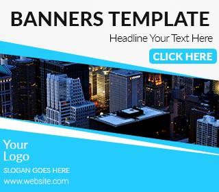 Premium Web Banner Templates Set - Style #14