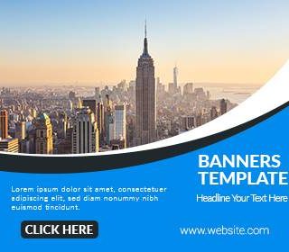 Premium Web Banner Templates Set - Style #15