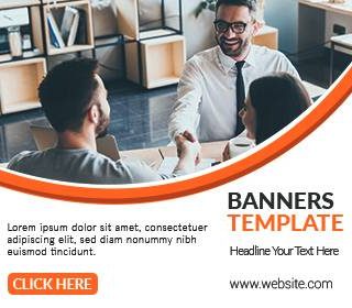 Premium Web Banner Templates Set - Style #18