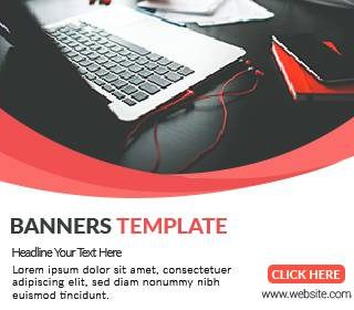 Premium Web Banner Templates Set - Style #20