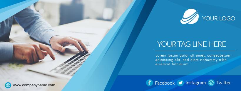 Facebook Timeline Covers Template - Business Niche - Style#1
