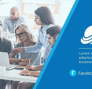 Facebook Timeline Covers Template - Business Niche - Style#4
