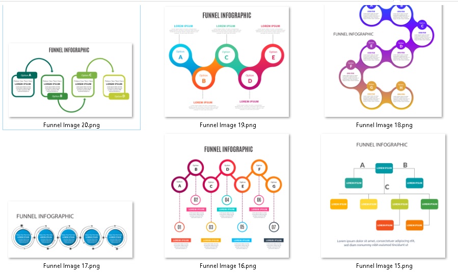 20 Funnel Image Designs Bundle - Assorted - Image 5