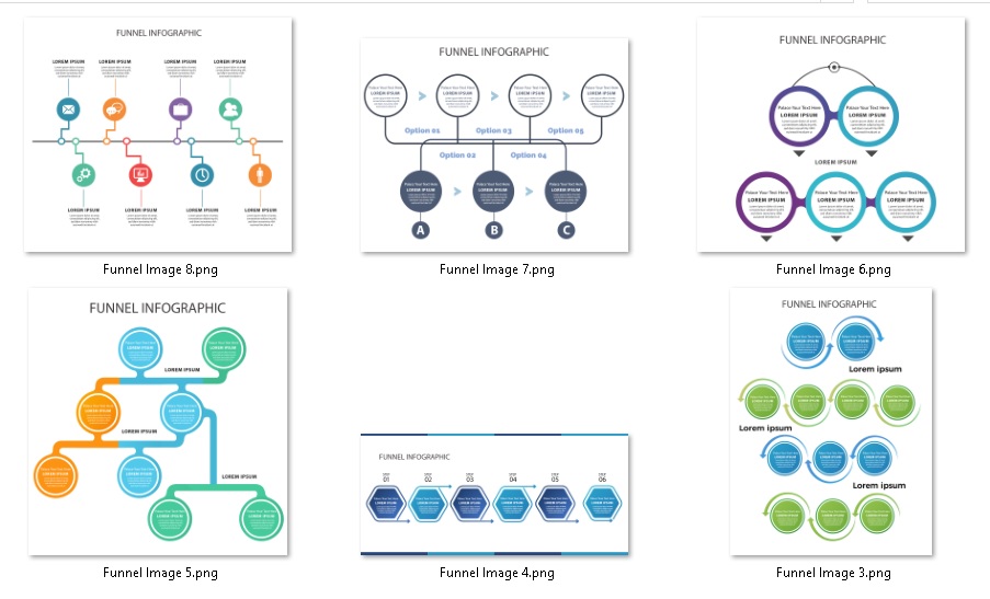 20 Funnel Image Designs Bundle - Assorted - Image 3