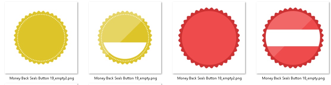 Round Button Graphics - Assorted - Image 5