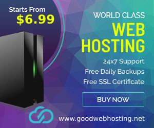 GoodWebHosting banner