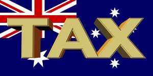 Australian Tax - Australian Flag image