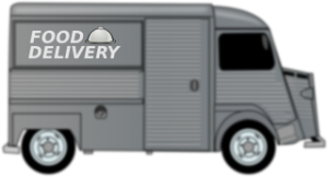 Food Delivery Van image