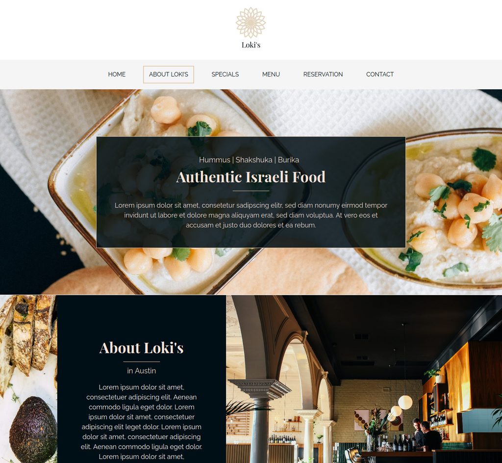 Hosted Website - Lokis