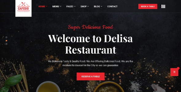 Cafesio - Homepage #3