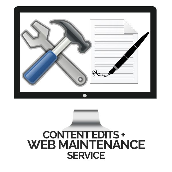 Content Edits plus Website Mainenance Service
