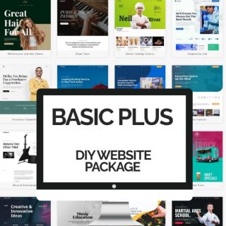 DIY Basic Plus Website Packages