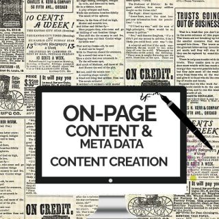 O Page Content Creation & Meta Data Service