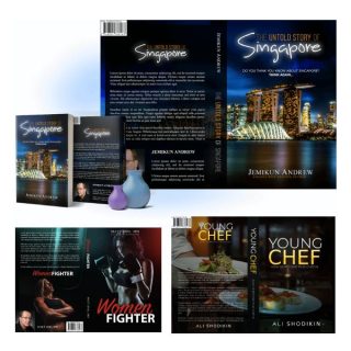 Printed Book Cover Design Service