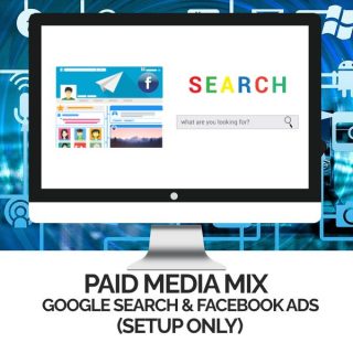 Paid Media Mix - Google Search and Facebook Ads Package - Setup Only